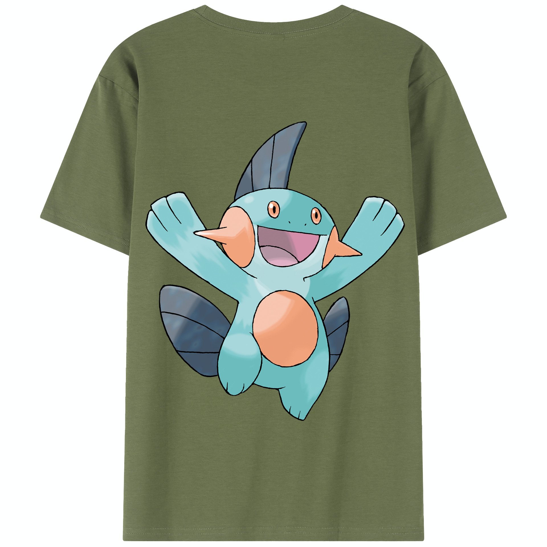 （画像用） ポケットモンスター Pokémon 綿100％半袖Tシャツ（背面プリント）